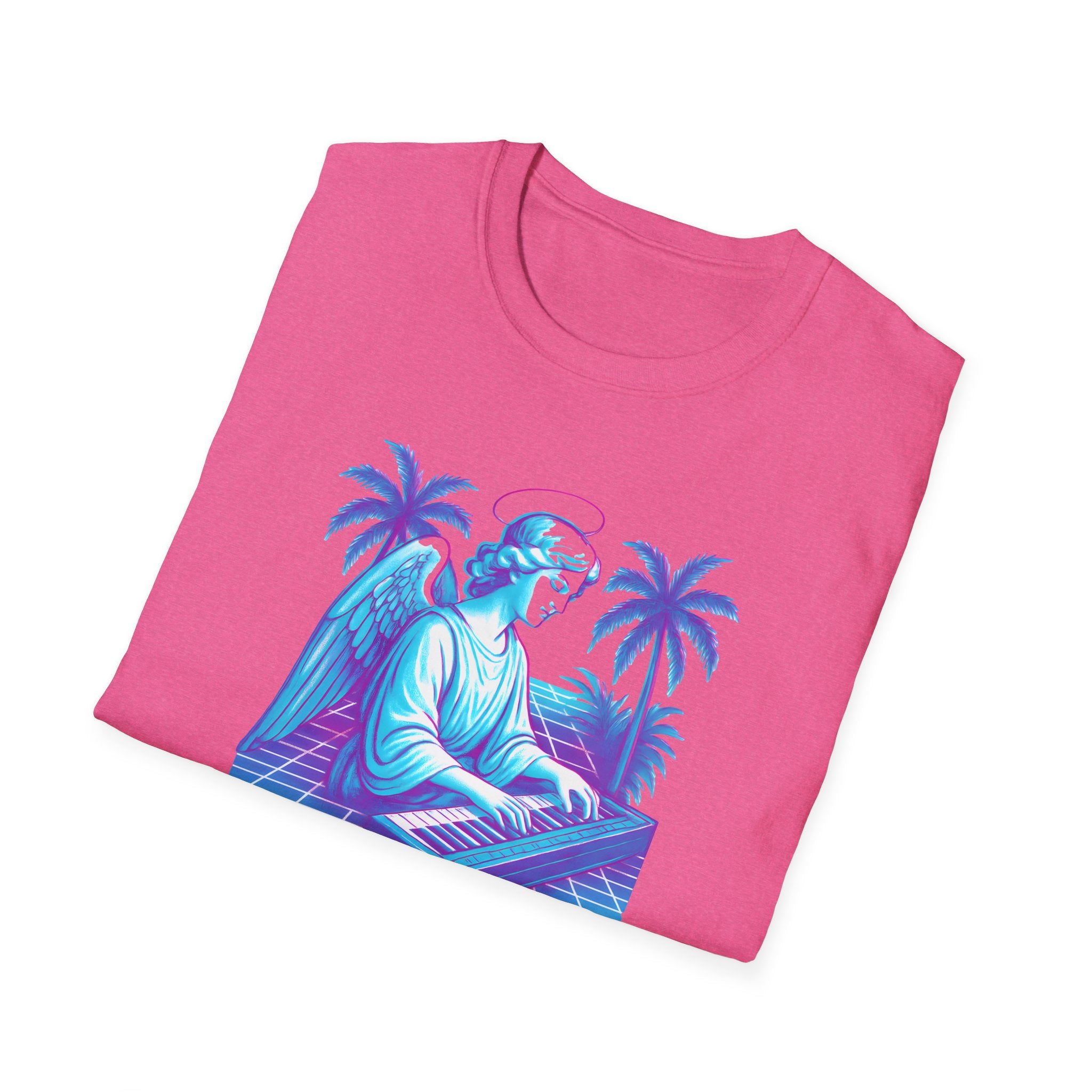 Neon Angel Pianist T-Shirt