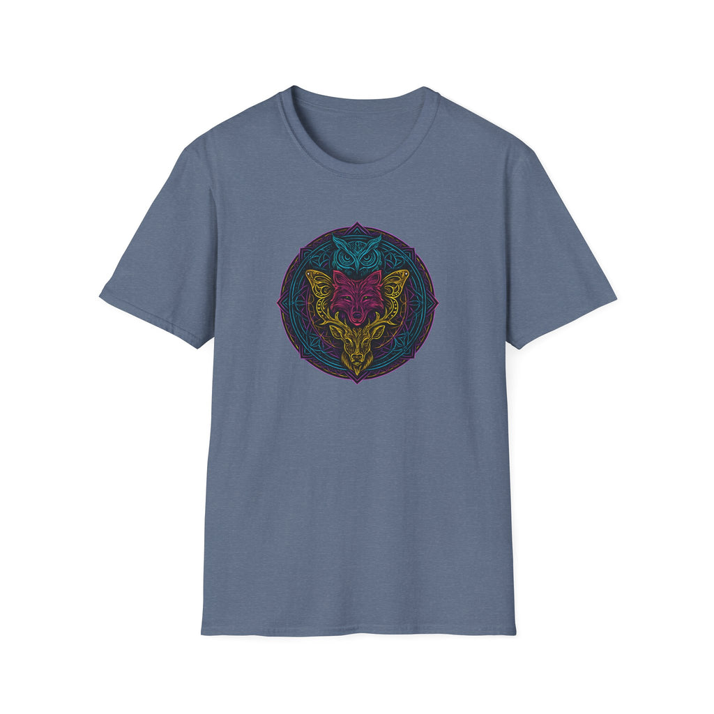 Neon animal mandala T-Shirt