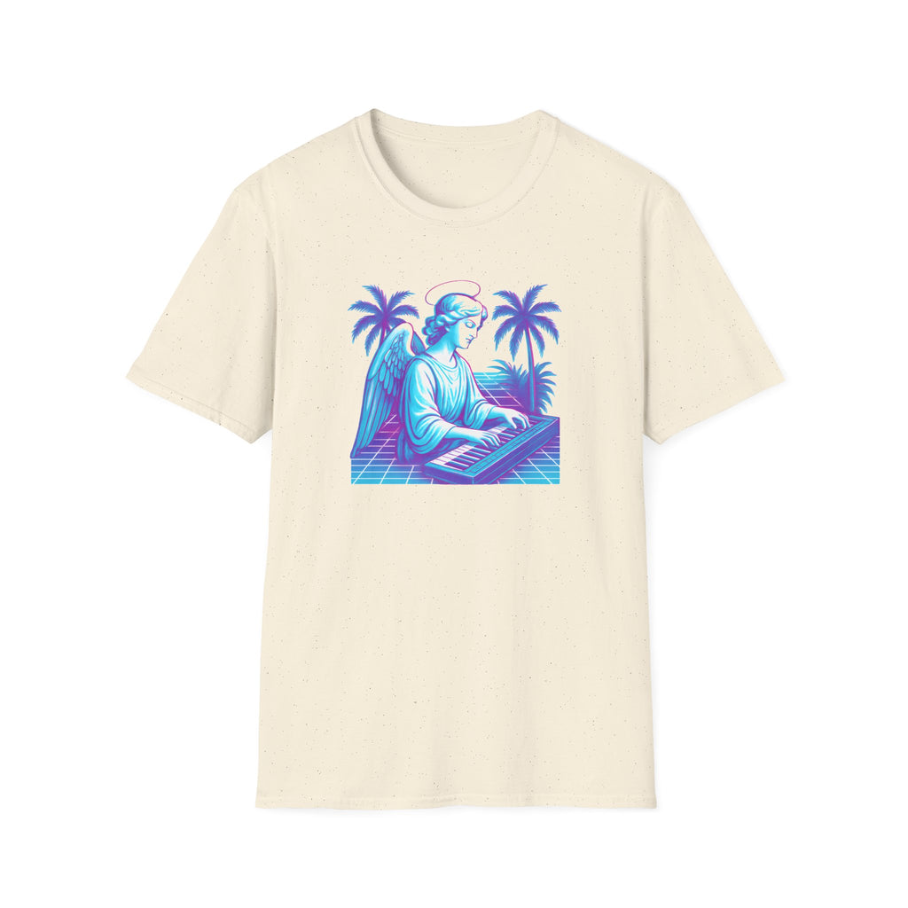 Neon Angel Pianist T-Shirt
