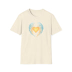 Heart with Angel Wings T-Shirt