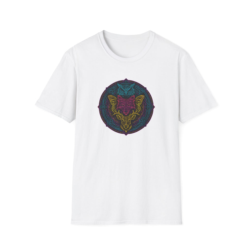 Neon animal mandala T-Shirt