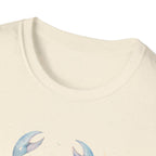 Moonlit Crab Illustration T-Shirt