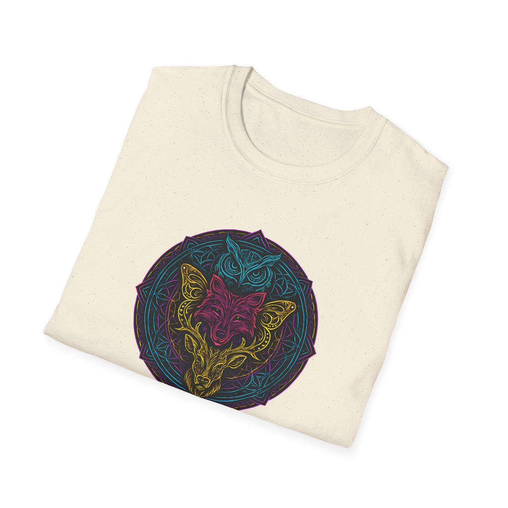 Neon animal mandala T-Shirt