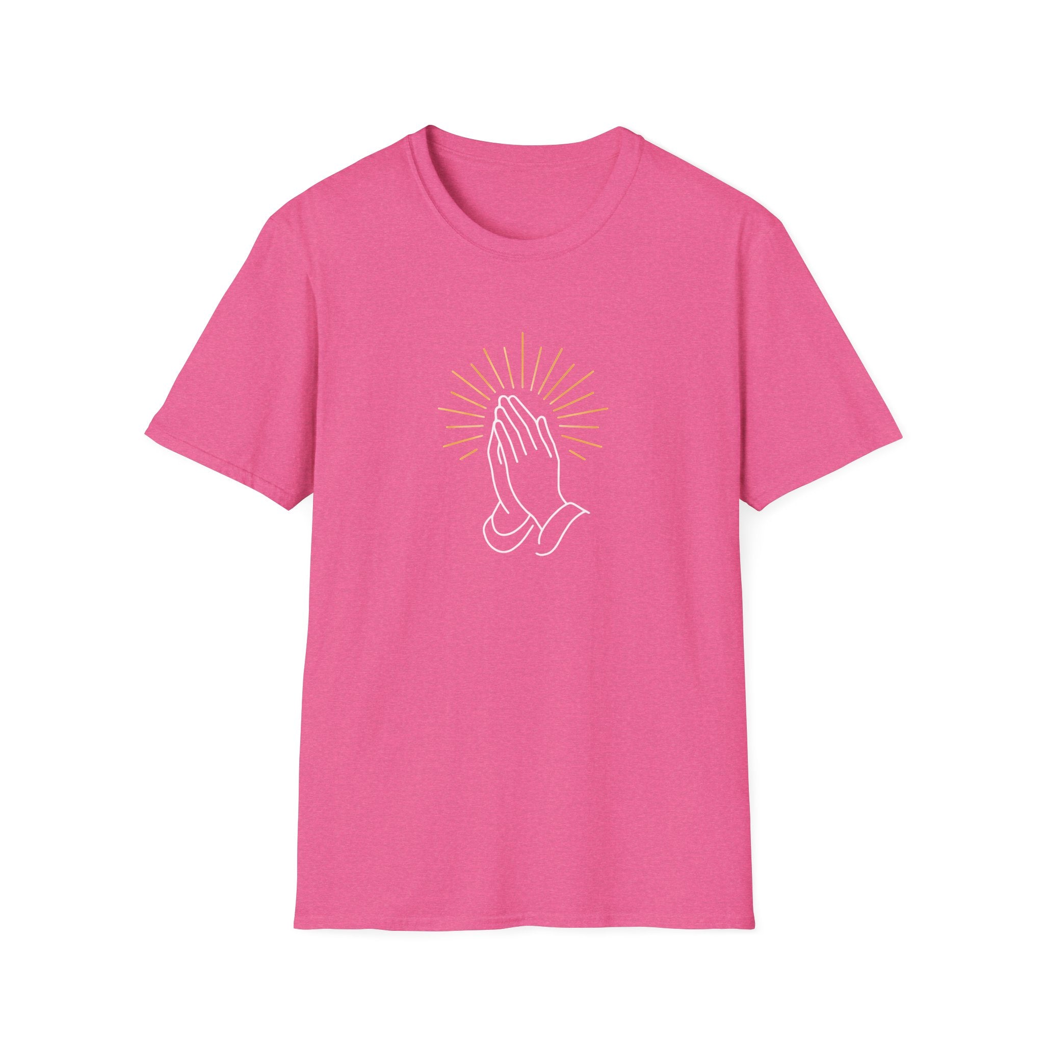 Praying Hands Illustration T-Shirt
