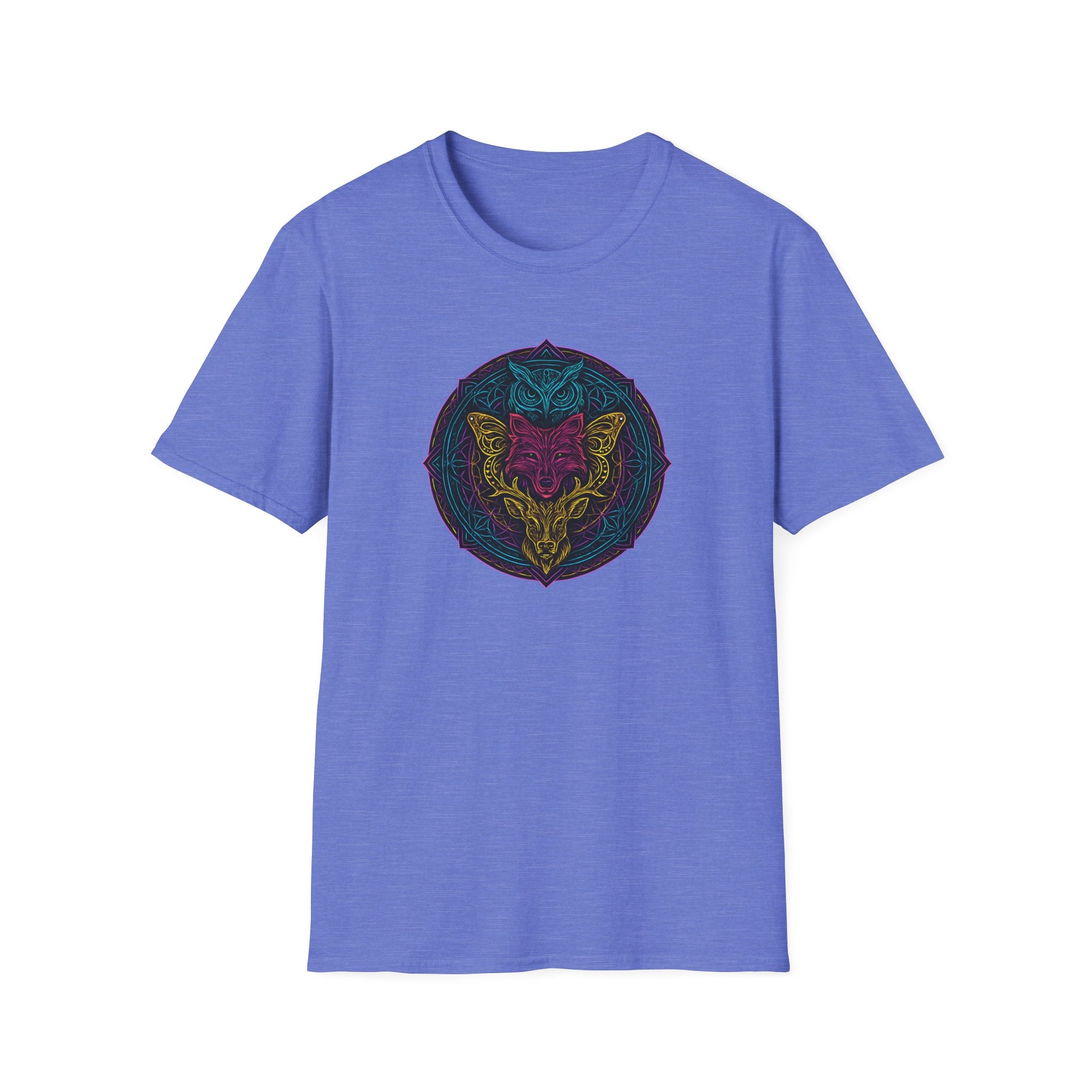 Neon animal mandala T-Shirt