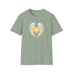 Heart with Angel Wings T-Shirt