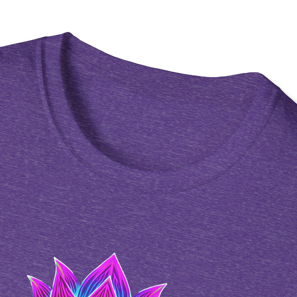 Neon Lotus Breathing T-Shirt