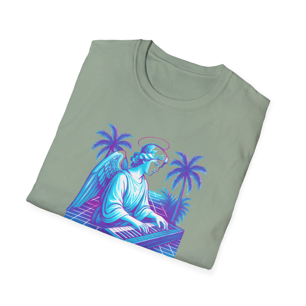 Neon Angel Pianist T-Shirt