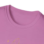 Shimmering Golden Feather T-Shirt