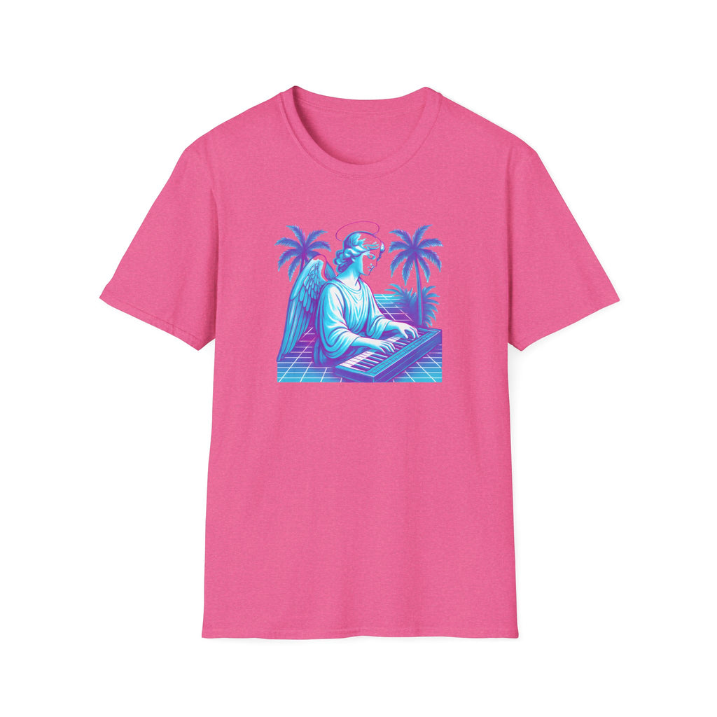 Neon Angel Pianist T-Shirt