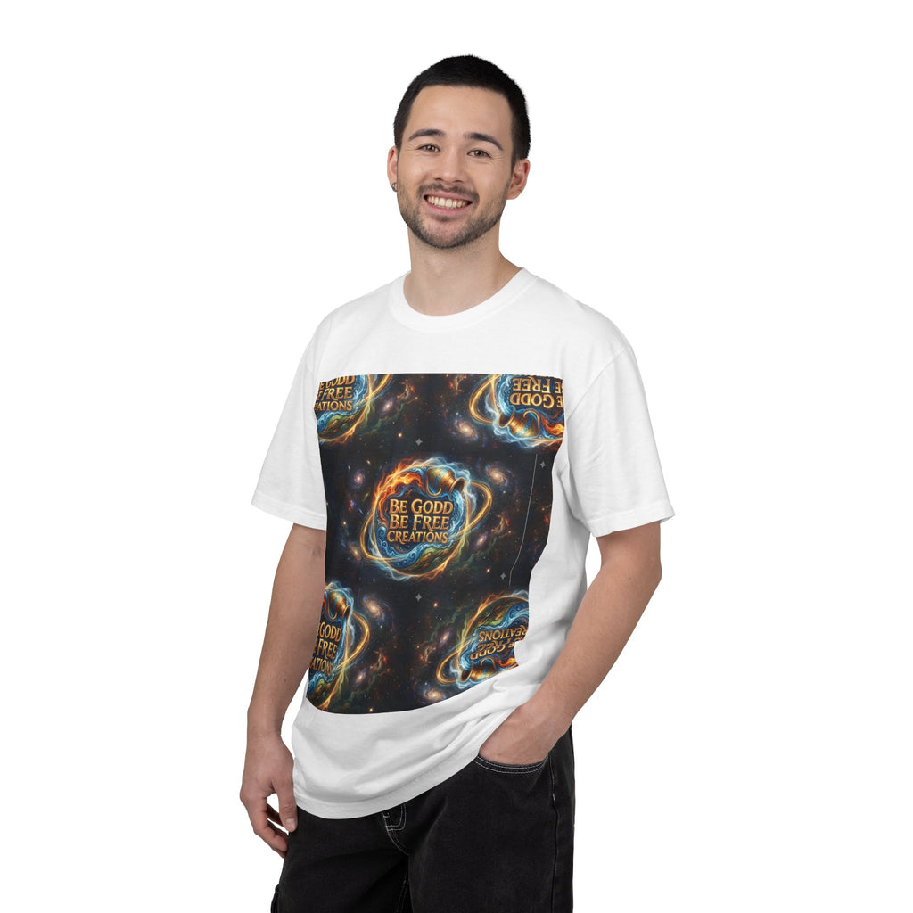 Copy of Inspirational Graphic T-Shirt — “Be Good, Be Free” / A.GODD. Being Human Design