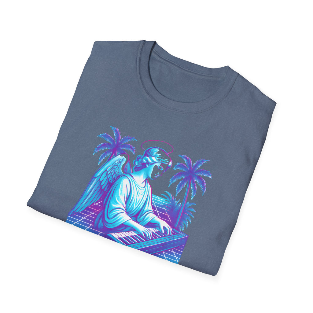 Neon Angel Pianist T-Shirt