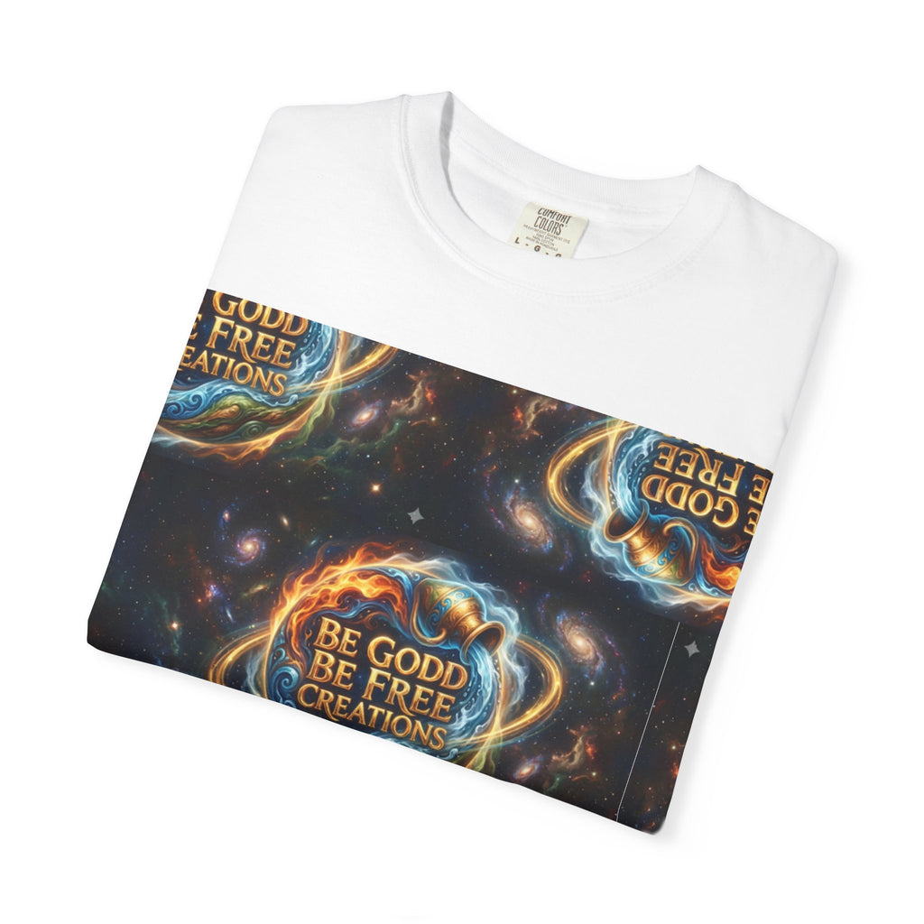Copy of Inspirational Graphic T-Shirt — “Be Good, Be Free” / A.GODD. Being Human Design