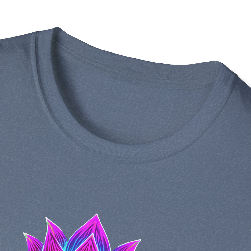 Neon Lotus Breathing T-Shirt