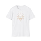 Golden lotus mandala T-Shirt
