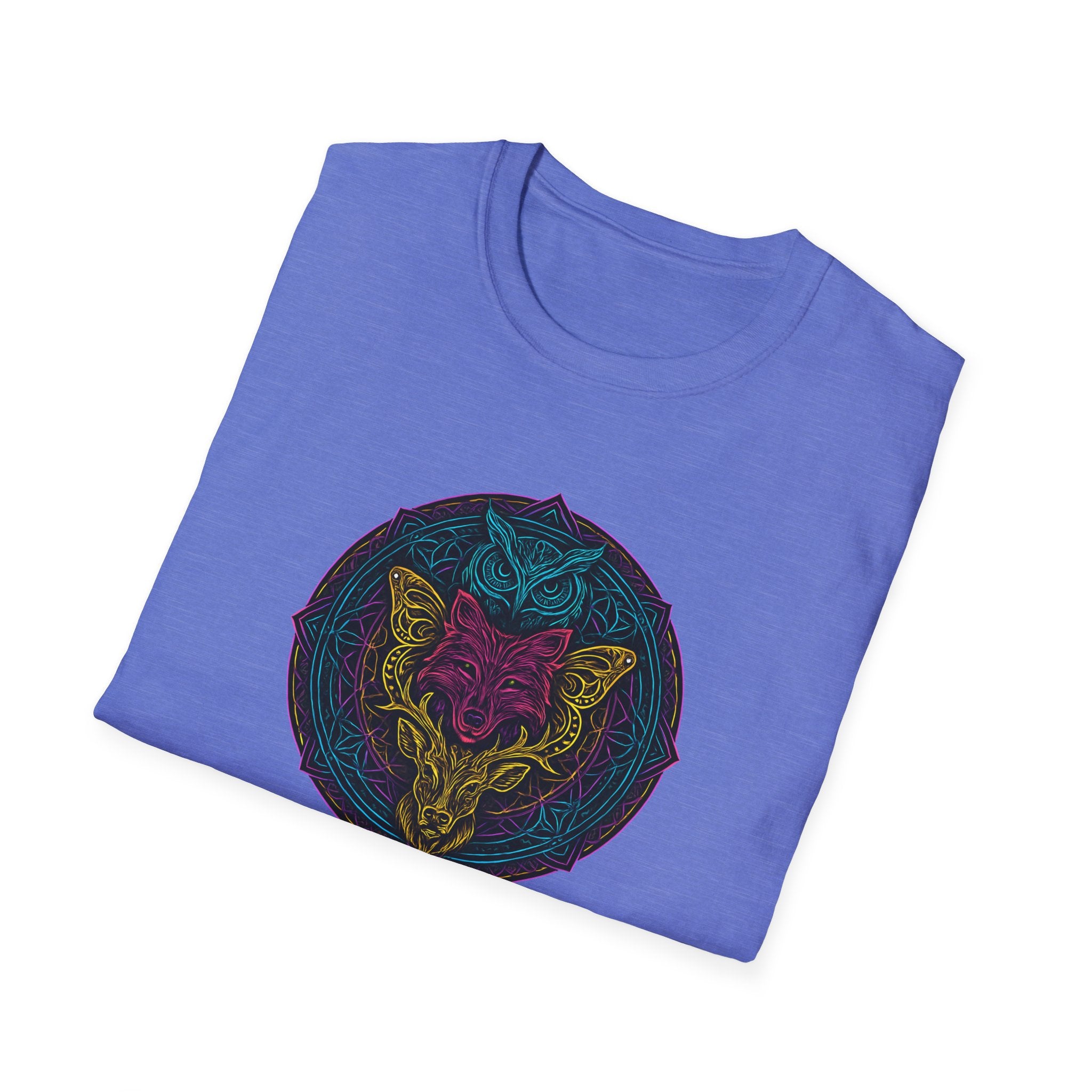 Neon animal mandala T-Shirt