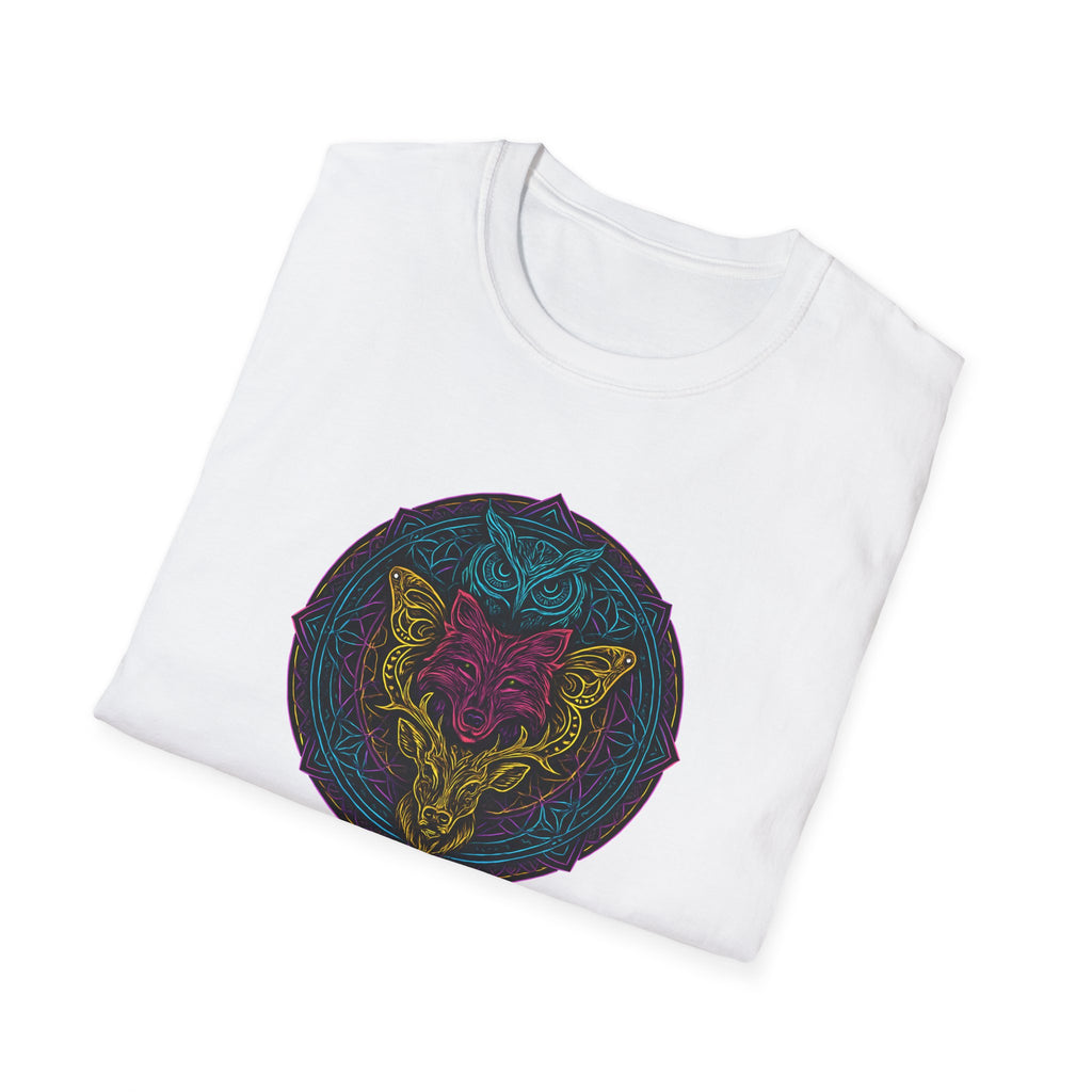 Neon animal mandala T-Shirt