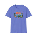 Trust God Floral Design T-Shirt
