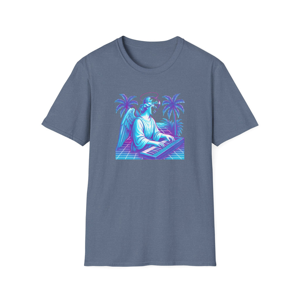 Neon Angel Pianist T-Shirt