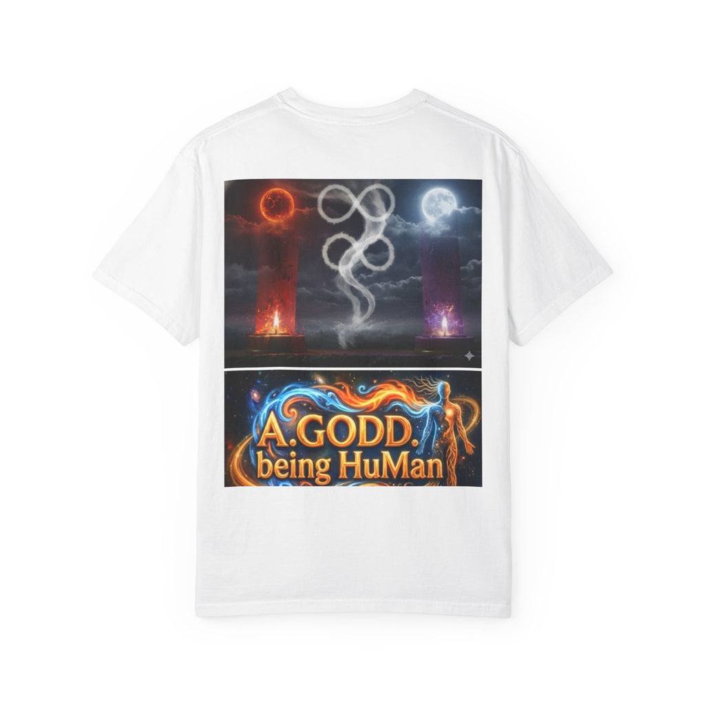 Copy of Inspirational Graphic T-Shirt — “Be Good, Be Free” / A.GODD. Being Human Design