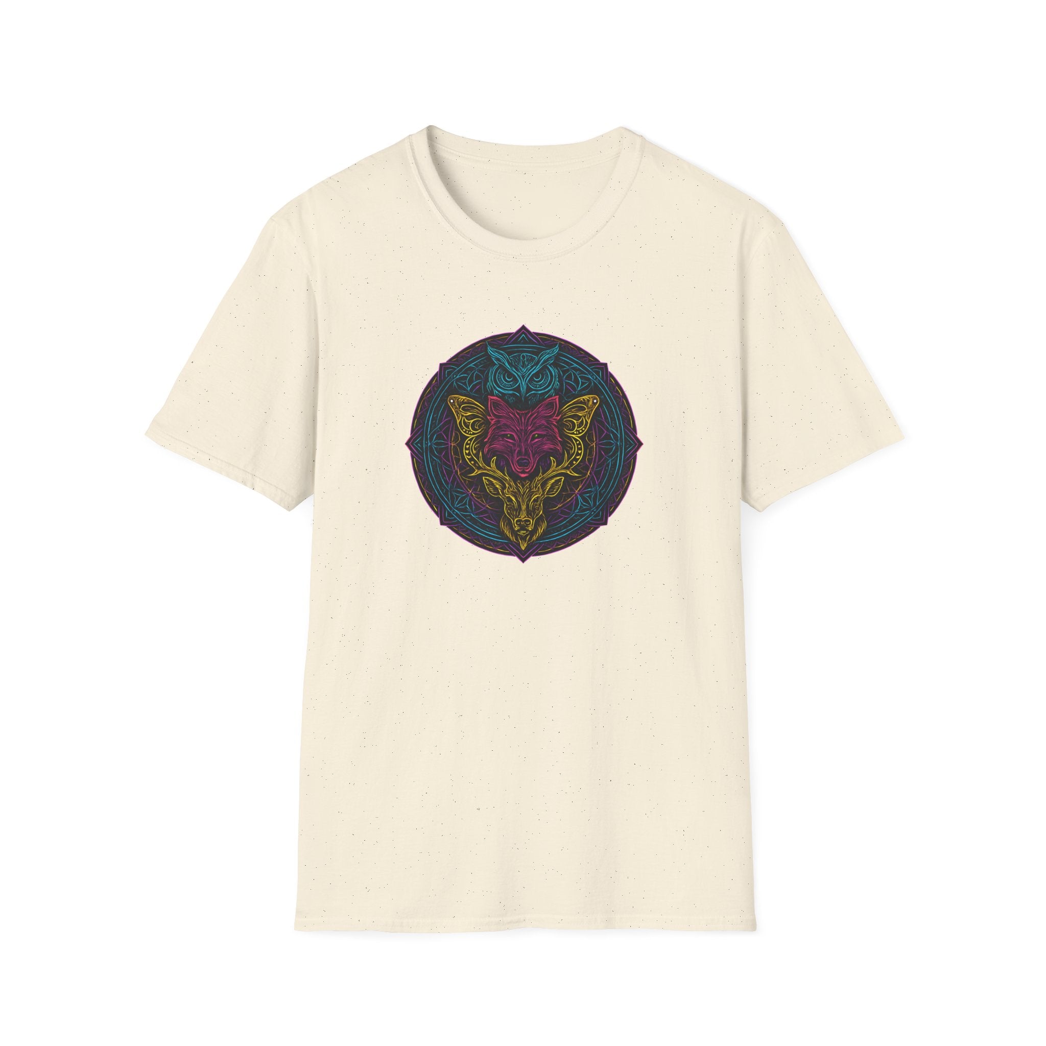Neon animal mandala T-Shirt