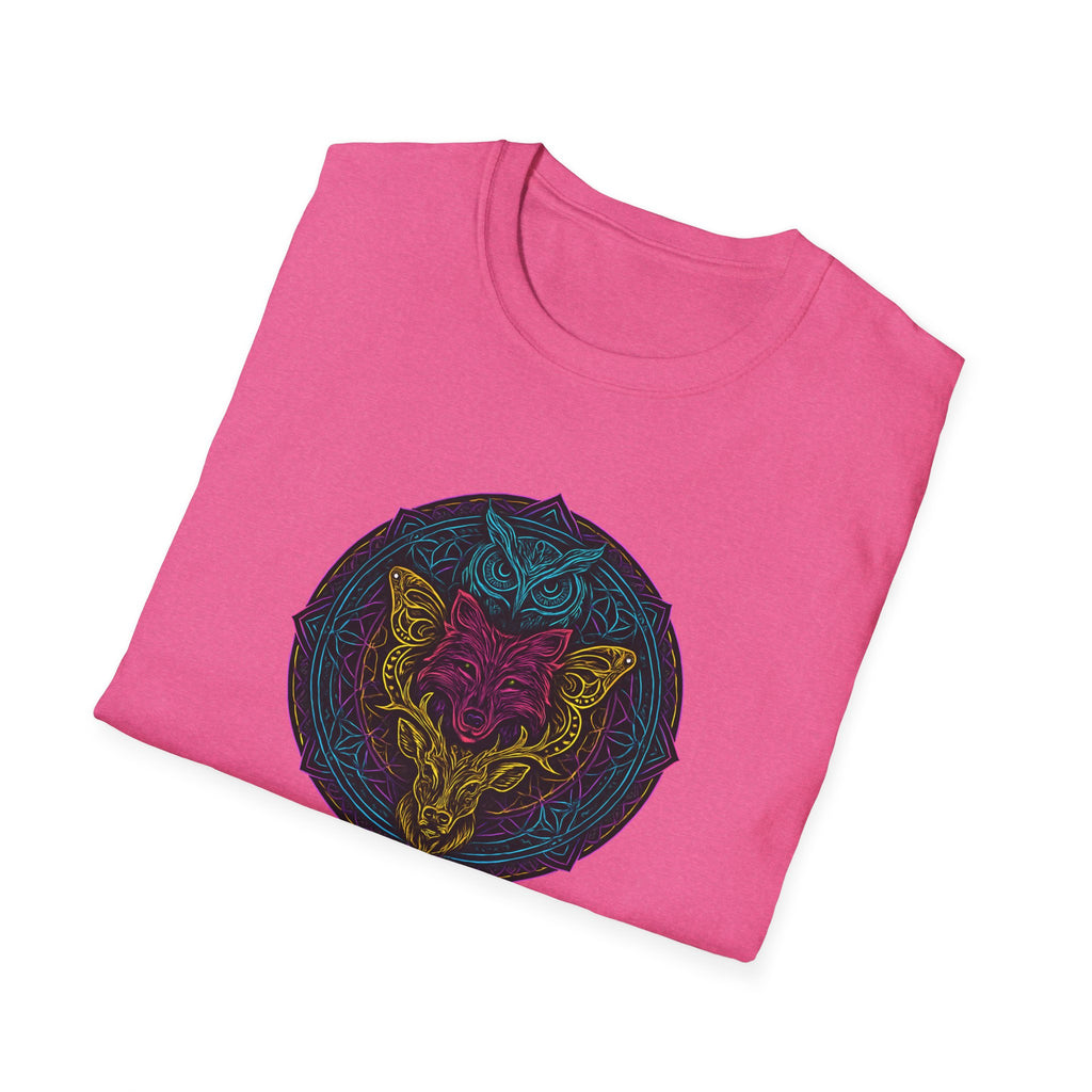 Neon animal mandala T-Shirt