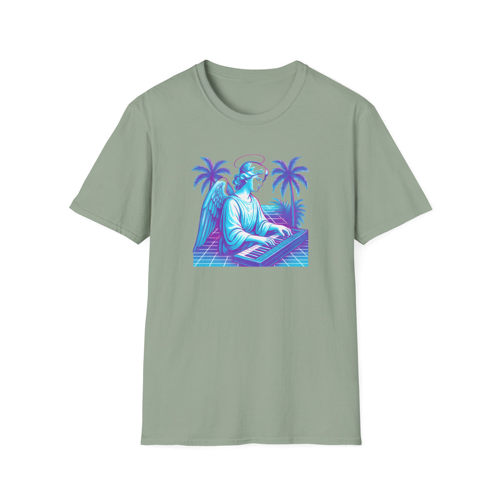 Neon Angel Pianist T-Shirt