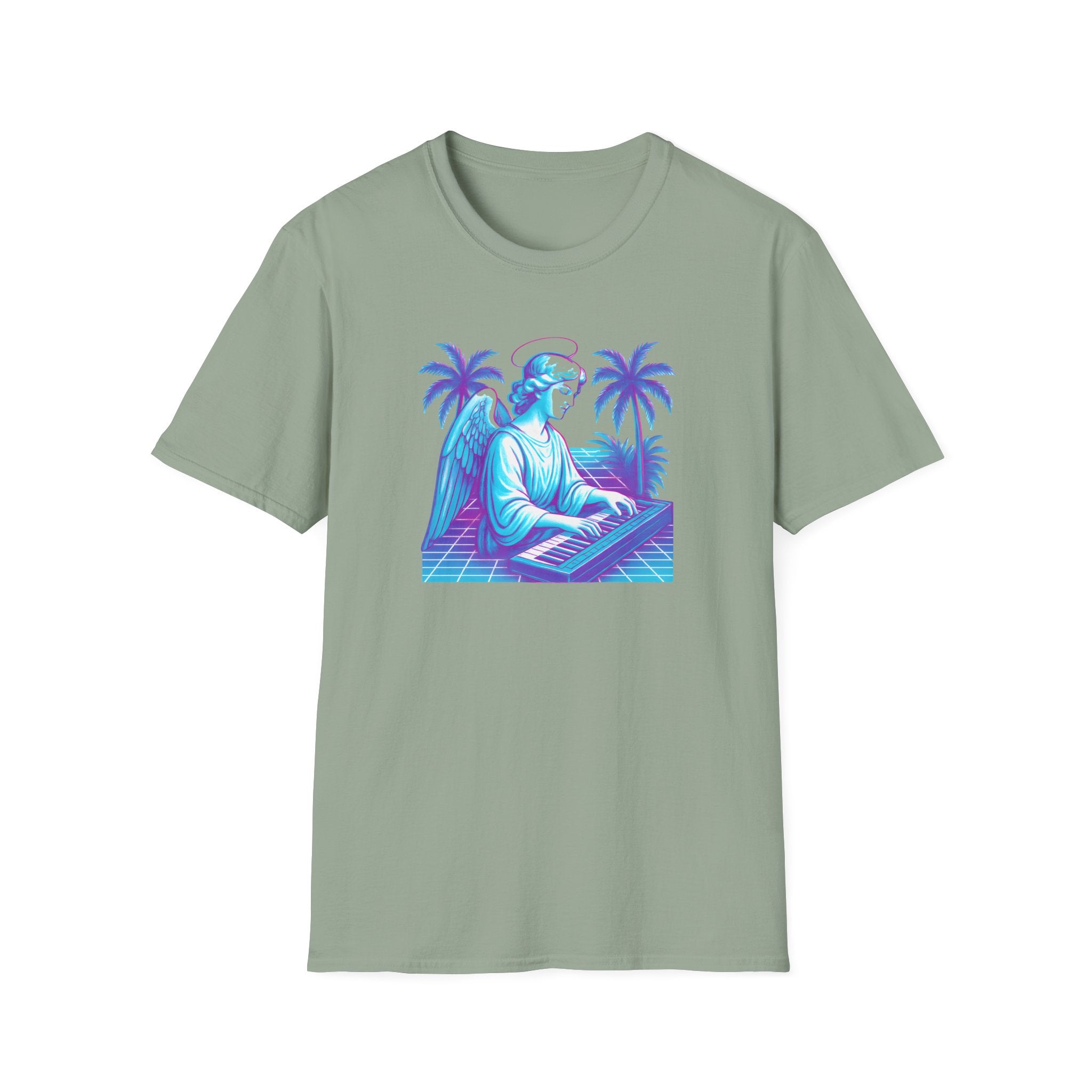 Neon Angel Pianist T-Shirt