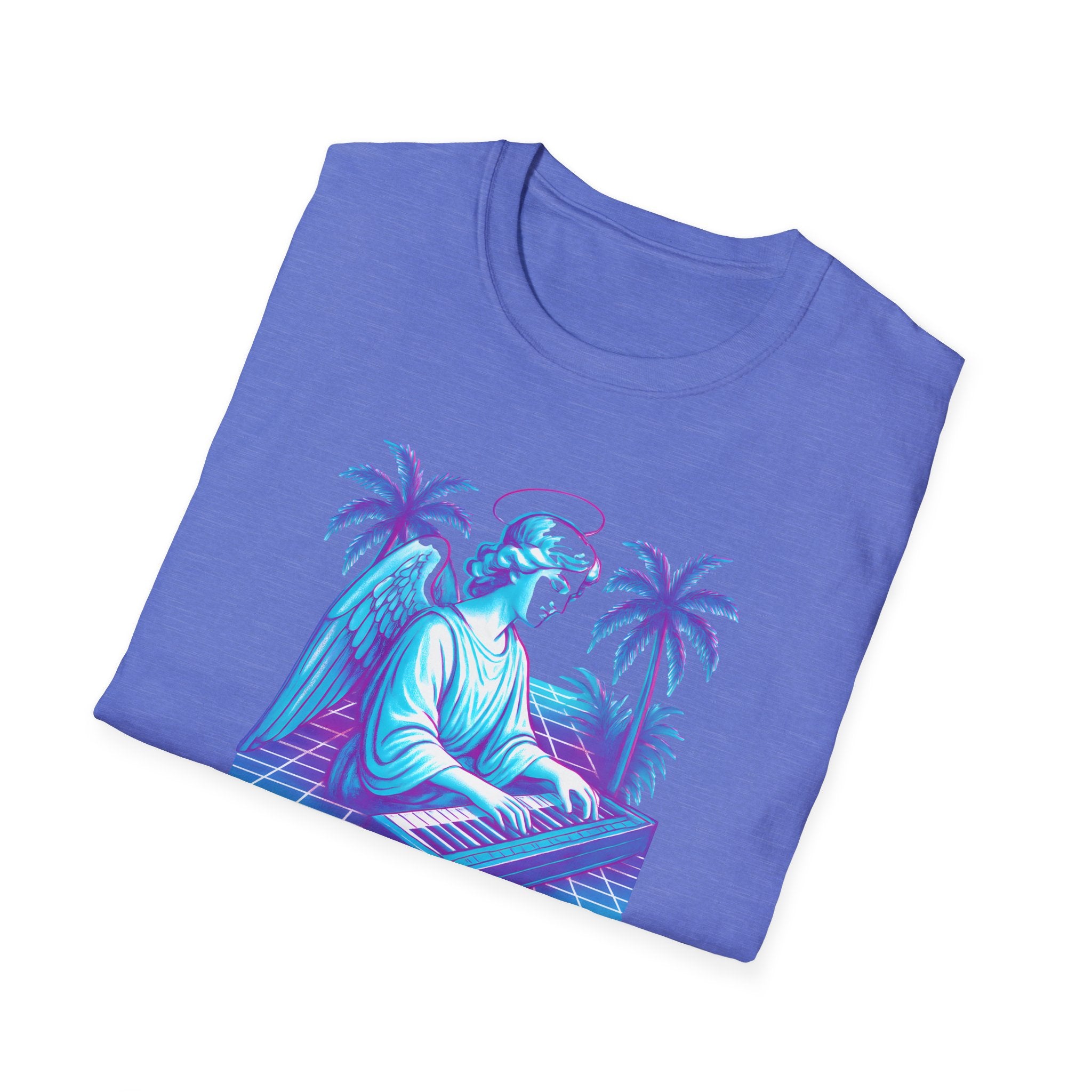 Neon Angel Pianist T-Shirt
