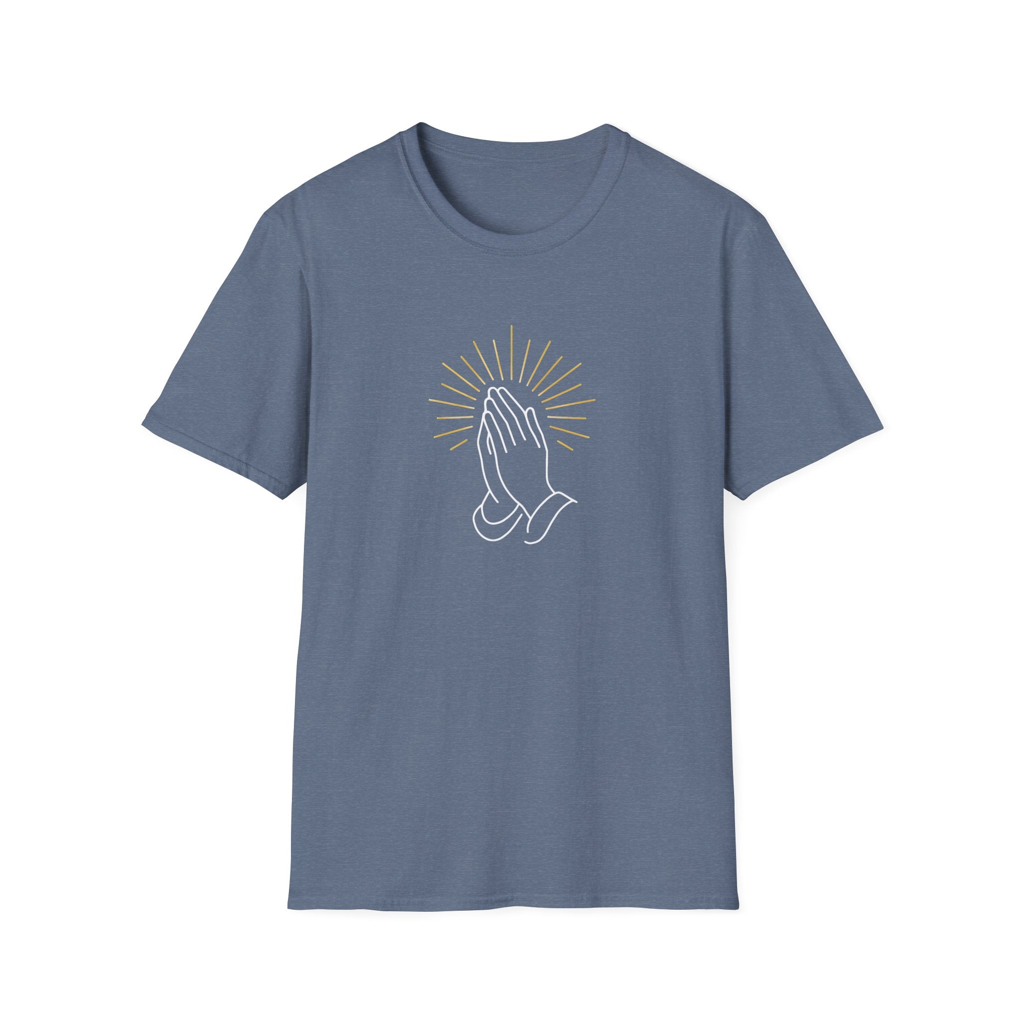 Praying Hands Illustration T-Shirt