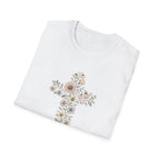 Floral cross bouquet T-Shirt