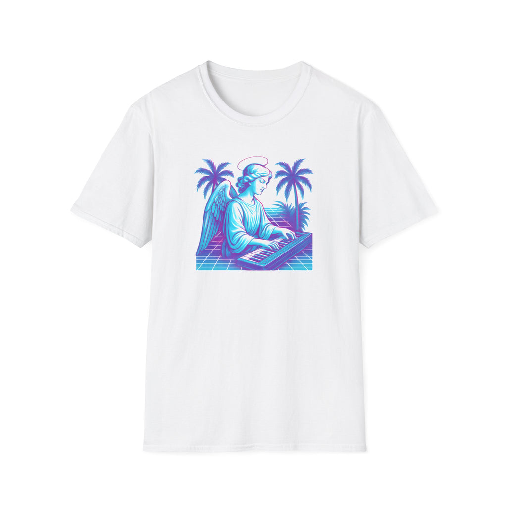 Neon Angel Pianist T-Shirt